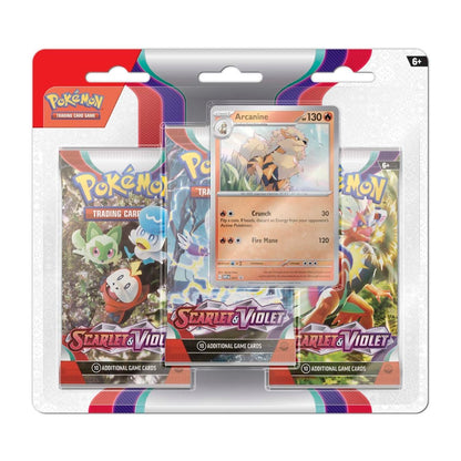 Pokemon: Scarlet & Violet Base Set 3-Pack Blister [Random]