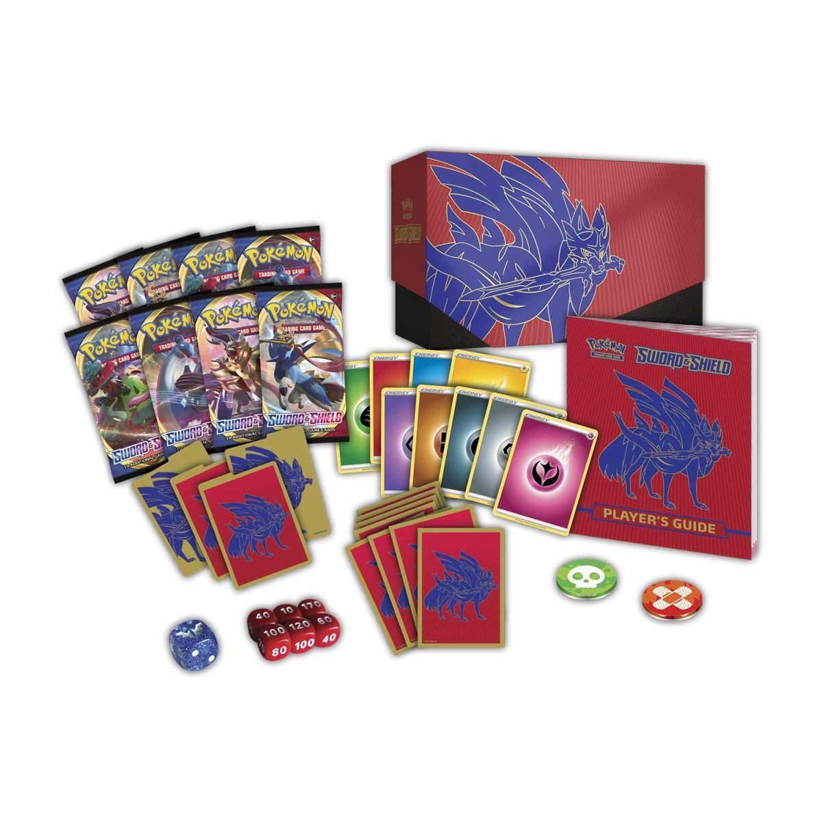 Pokemon: Sword & Shield Base Set Elite Trainer Box [Zacian]