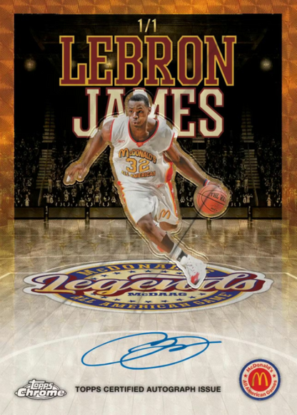 2025 Topps Chrome McDonalds All-American Basketball Hobby Box