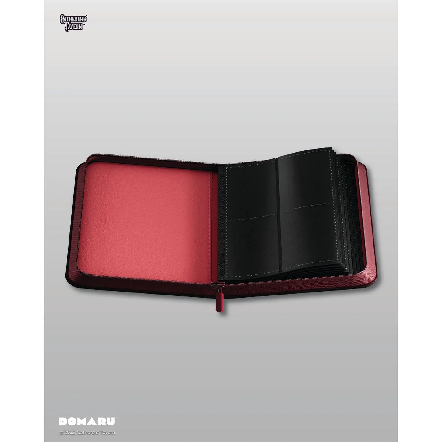 Gatherer's Tavern: Cryptids Collection Domaru Binder - Crimson Glow 4-Pocket