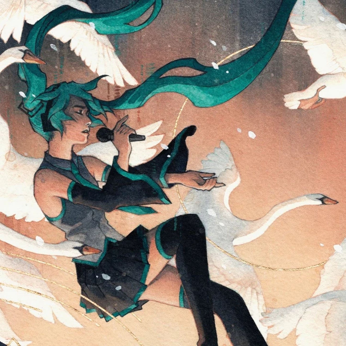 Magic the Gathering: Secret Lair x Hatsune Miku - Winter Diva EN (Non-Foil Edition)