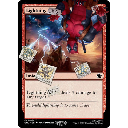 Magic the Gathering: Secret Lair x Marvel's Deadpool - I Fixed It (You're Welcome) [Non-Foil]