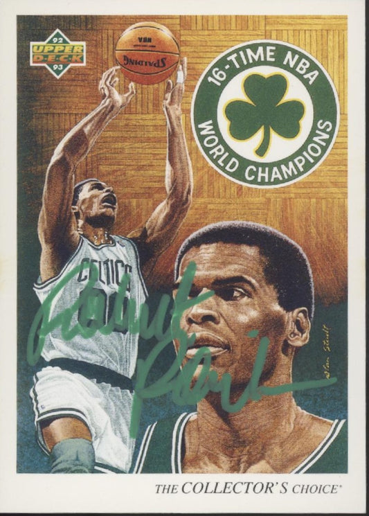 Robert Parish 1992-93 Upper Deck The Collector's Choice Auto #39