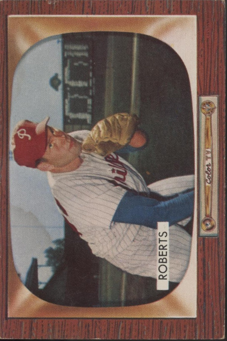 Robin Roberts 1955 Bowman #171 Philadelphia Phillies VG