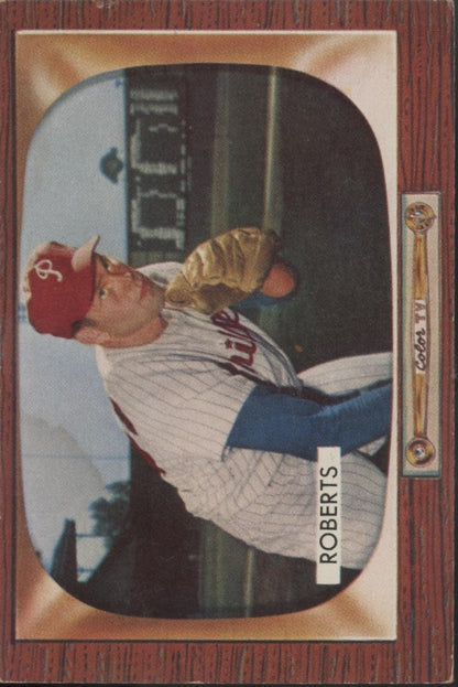 Robin Roberts 1955 Bowman #171 Philadelphia Phillies VG