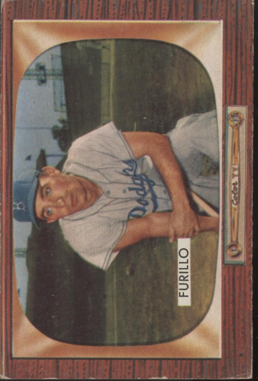 Carl Furillo 1955 Bowman #169 Brooklyn Dodgers VG #2