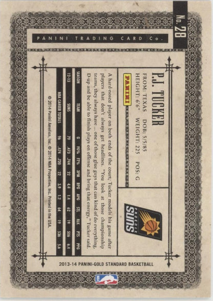 PJ Tucker 2013-14 Panini Gold Standard 042/199 #28