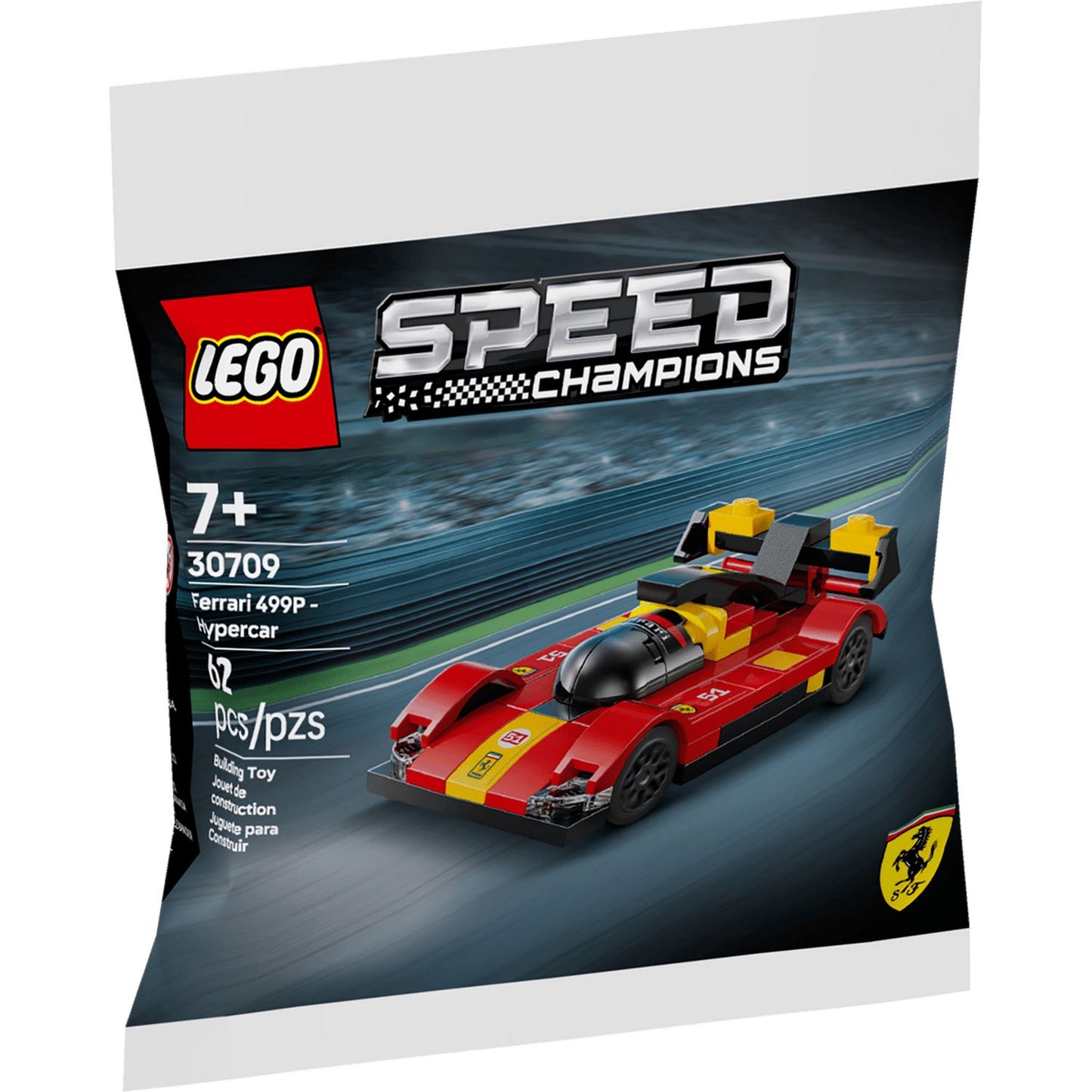 LEGO Ferrari 499P Hypercar 30709