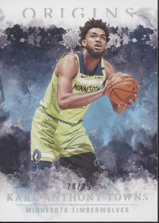 Karl Anthony-Towns 2020-21 Panini Origins 20/25 #35
