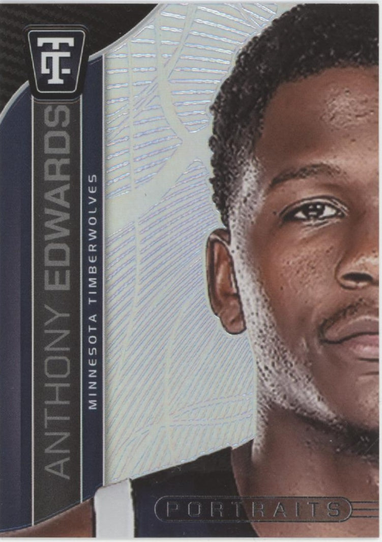 Anthony Edwards 2024-25 Panini Totally Certified Portraits #8