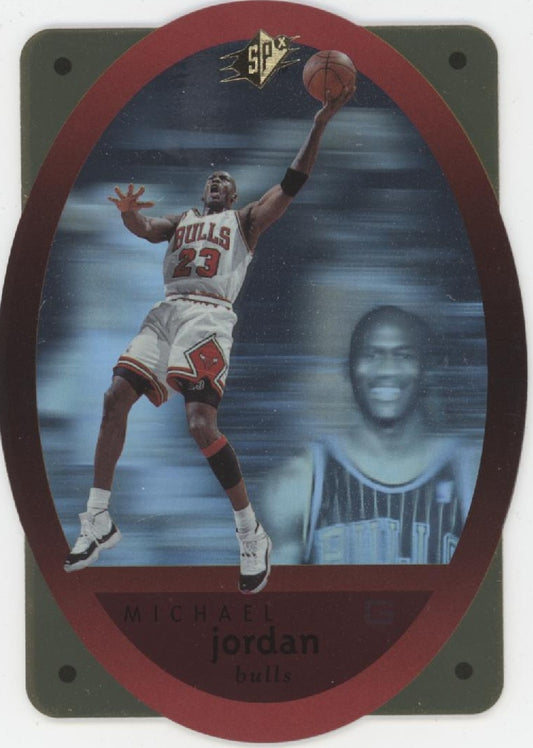 Michael Jordan 1996 Upper Deck SPX Gold Die-Cut #8