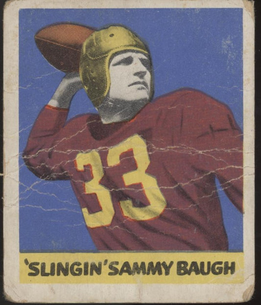 Sammy Baugh 1948 Leaf #34 Washington Redskins PR