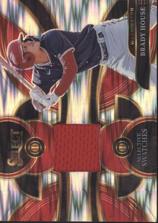 Brady House 2024 Panini Select Shimmer Prizm Swatch #SS-BH