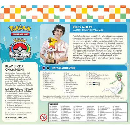 Pokemon: 2025 World Championship Decks (Set of Four)