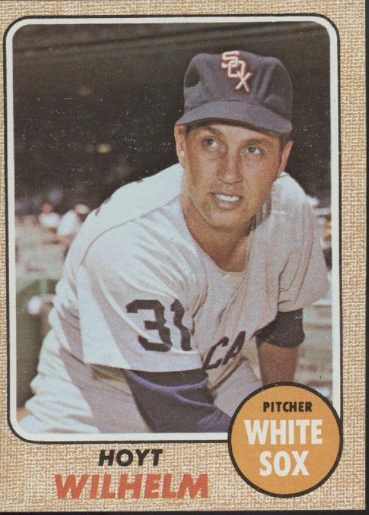 Hoyt Wilhelm 1968 Topps #350 Chicago White Sox VG-EX