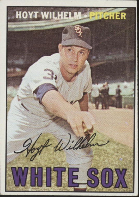 Hoyt Wilhelm 1967 Topps #422 Chicago White Sox VG-EX #3