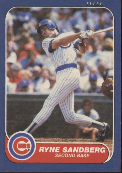 Ryne Sandberg 1986 Fleer #378