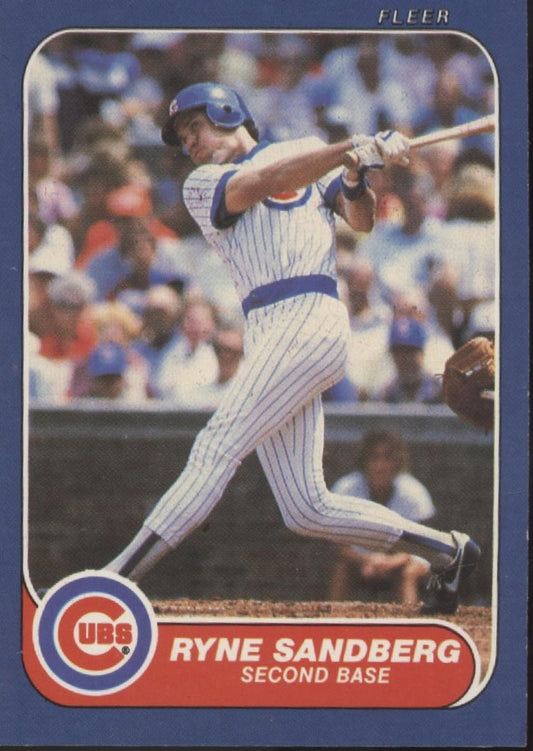 Ryne Sandberg 1986 Fleer #378