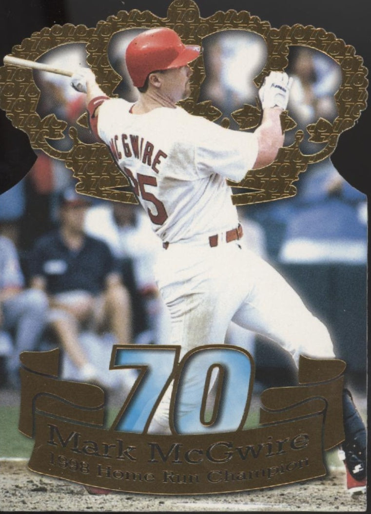 Mark McGwire 1998 Pacific Home Rune Champ 70 Die-Cut #1