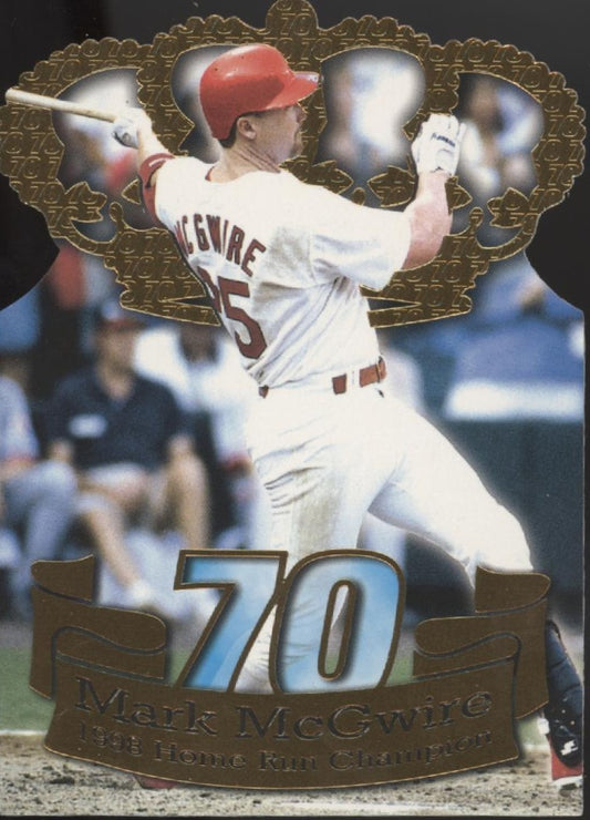 Mark McGwire 1998 Pacific Home Rune Champ 70 Die-Cut #1