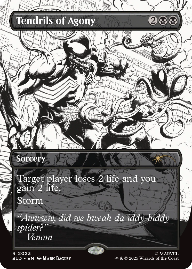 Magic the Gathering: Secret Lair x Marvel - Spider-Man: Venom Unleashed (Inks)