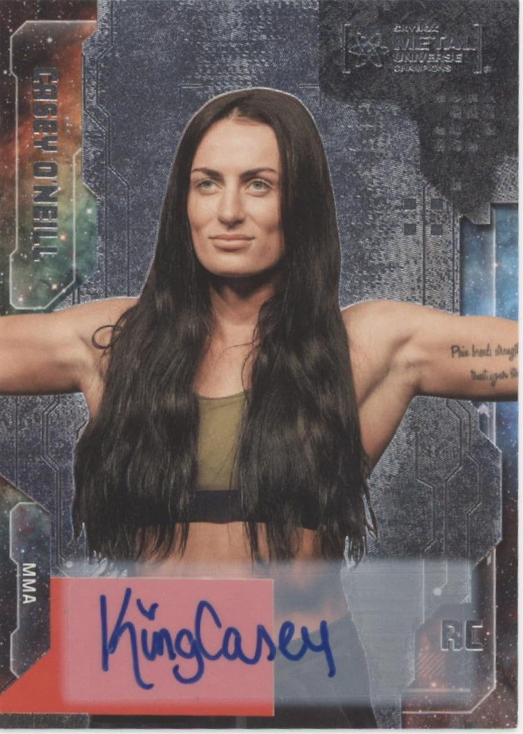 Casey O'Neill 2024 Skybox Metal Universe Champions RC Auto #48
