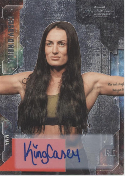 Casey O'Neill 2024 Skybox Metal Universe Champions RC Auto #48