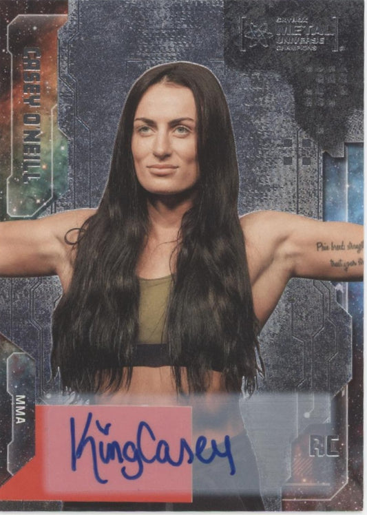 Casey O'Neill 2024 Skybox Metal Universe Champions RC Auto #48