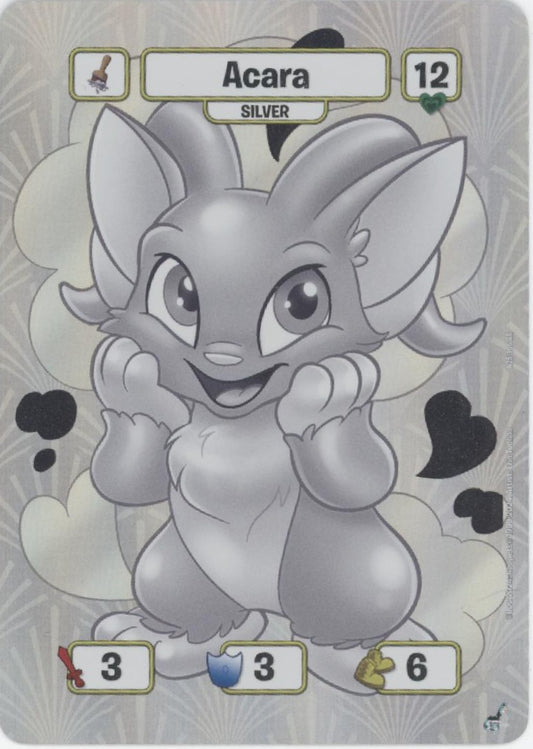 Acara Neopets Battledome TCG 25th Anniversary Silver N25-106 #2