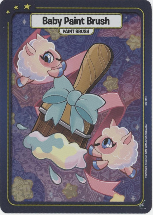 Baby Paint Brush Neopets Battledome TCG 25th Anniversary N25-247