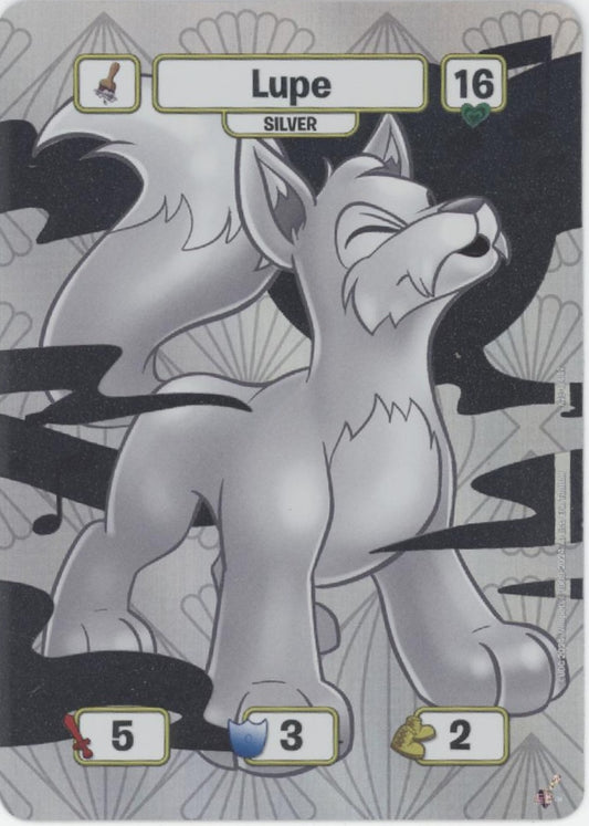 Lupe Neopets Battledome TCG 25th Anniversary Silver N25-184