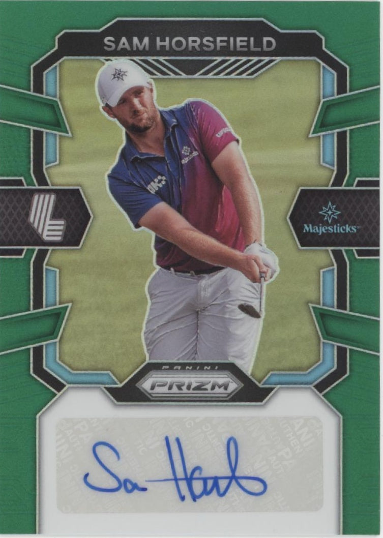Sam Horsfield 2024 Panini Prizm LIV Green Prizm Auto 10/16 #SIG-SHO