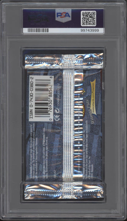 Neo Revelation Pokemon 1st Edition Entei Booster Pack PSA 9