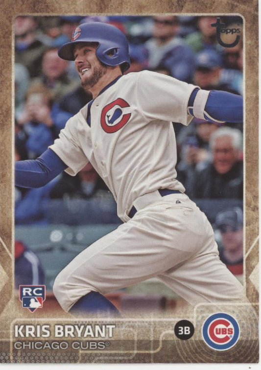 Kris Bryant 2015 Topps Update Series Gold SP RC #616