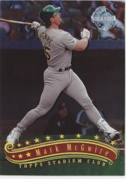 Mark McGwire 1997 Topps Stadium Club Matrix #5