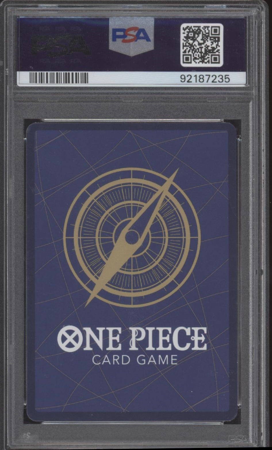 Sabo One Piece Card Game The Three Brothers Black & White Alt Art #008 PSA 10