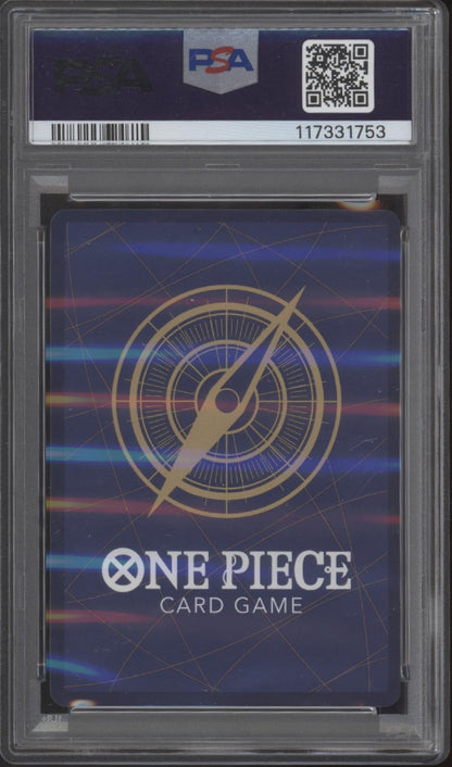 Trafalgar Law One Piece Card Game Royal Blood Manga Alt Art #119 PSA 10