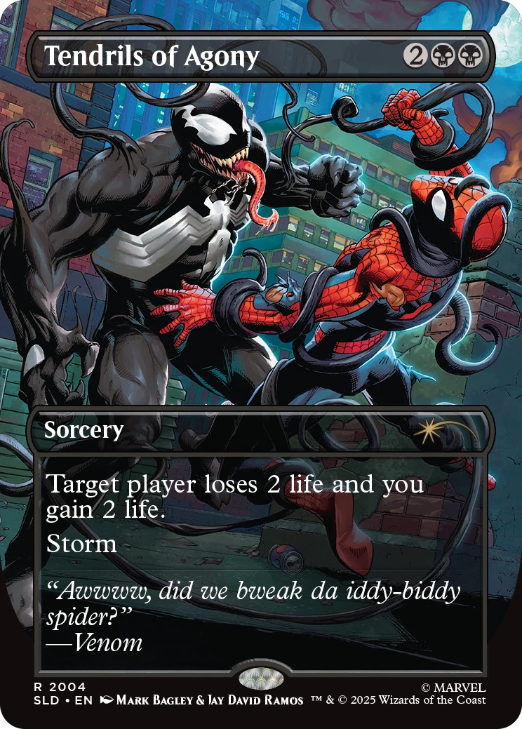 Magic the Gathering: Secret Lair x Marvel - Spider-Man: Venom Unleashed (Colors)
