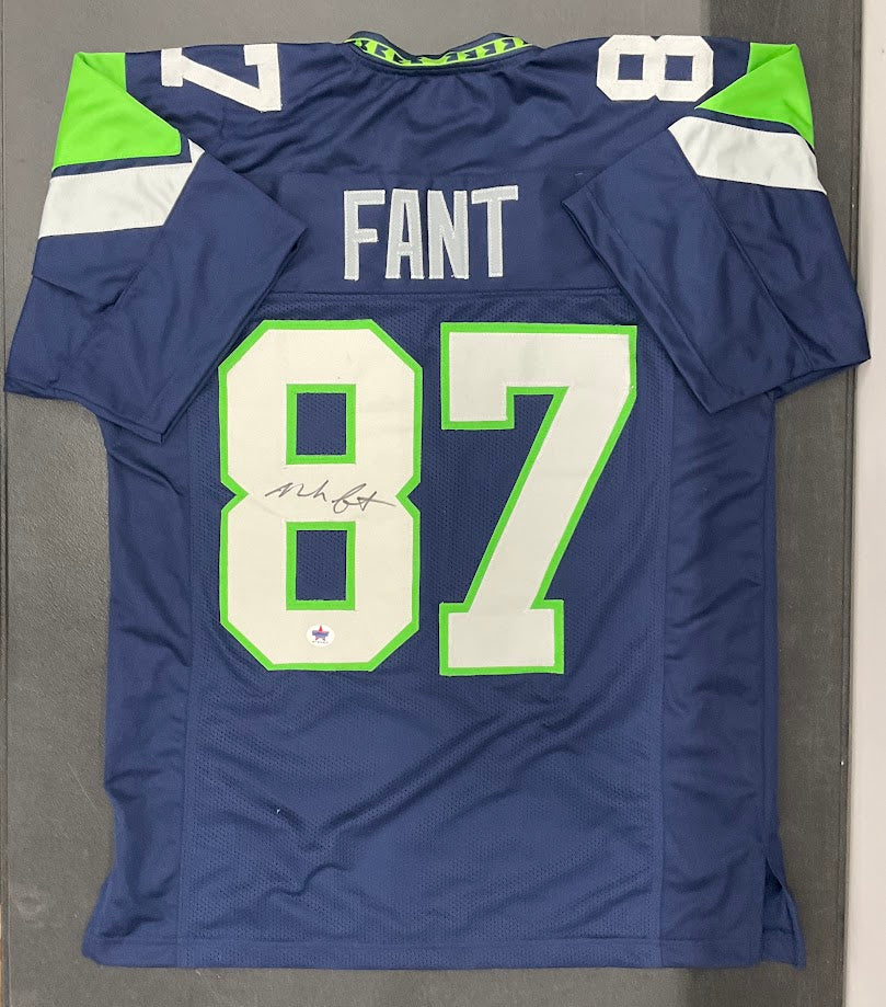 Noah Fant Signed Seattle Seahawks Jersey Gameday Witnessed