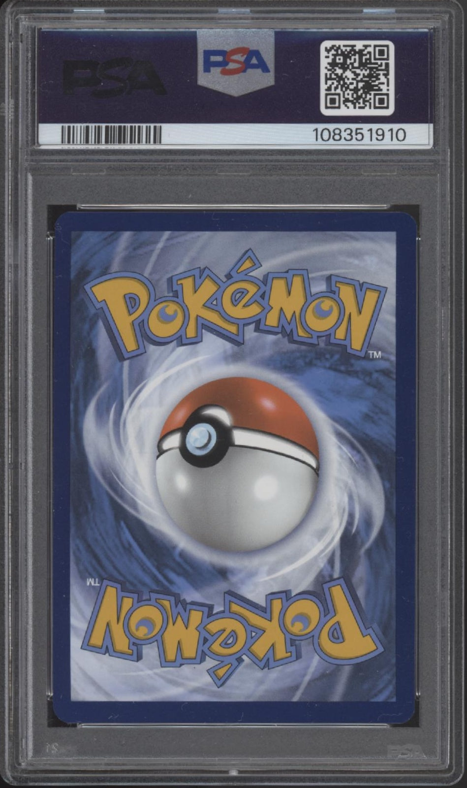 Eevee Pokemon Prismatic Evolution Master Ball Reverse Holo #074 PSA 10