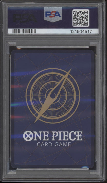 Nami One Piece Card Game Emperors in the New World Special Alt Art #106 PSA 10