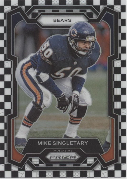 Mike Singletary 2023 Panini Prizm Checkerbboard Prizm #54