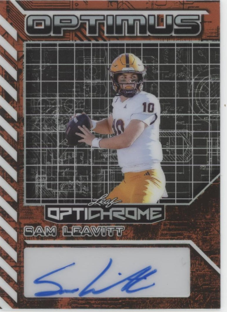 Sam Leavitt 2025 Leaf Optichrome Optimus Auto 4/4 #OA-L1