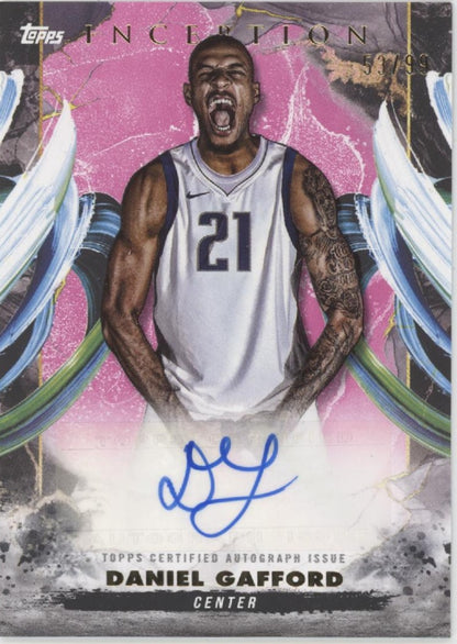 Daniel Gafford 2024-25 Topps Inception Auto #AC-GF