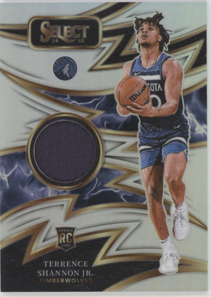 Terrence Shannon Jr. 2024-25 Panini Select Prizm Swatch RC #SPK-TSJ