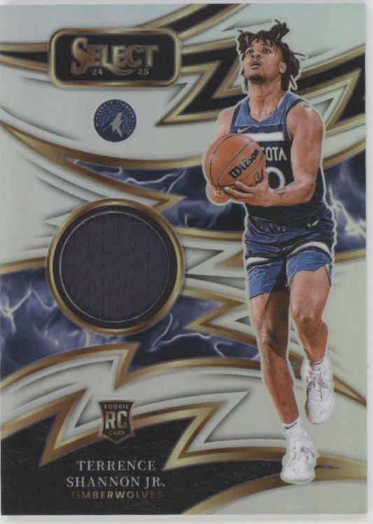 Terrence Shannon Jr. 2024-25 Panini Select Prizm Swatch RC #SPK-TSJ