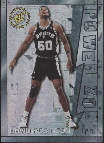 David Robinson 1995-96 Topps Stadium Club Power Zone #PZ8