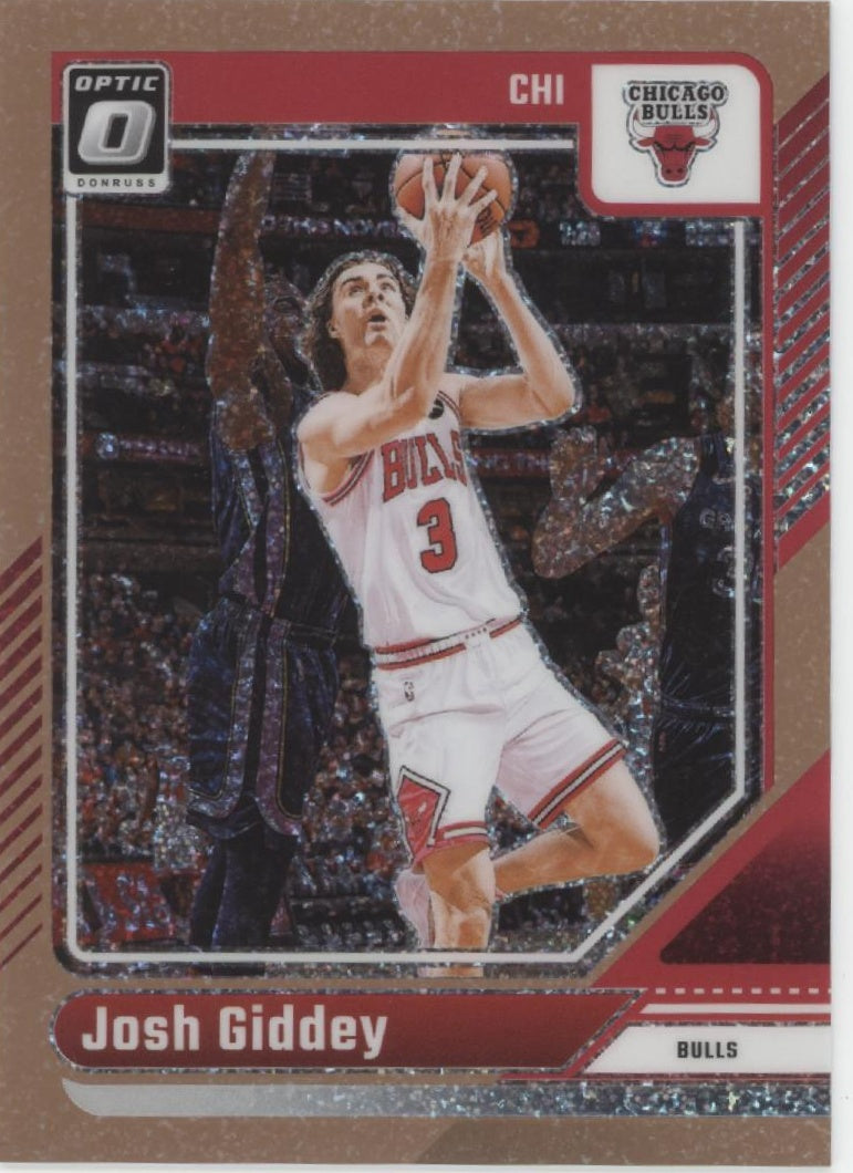 Josh Giddey 2024-25 Panini Donruss Optic Bronze Prizm 26/99 #120