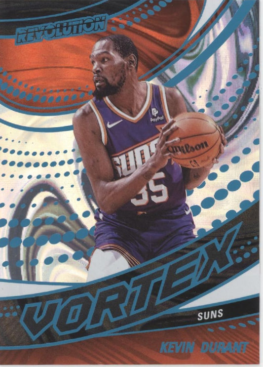 Kevin Durant 2024-25 Panini Revolution Vortex Swirl 10/35 #14
