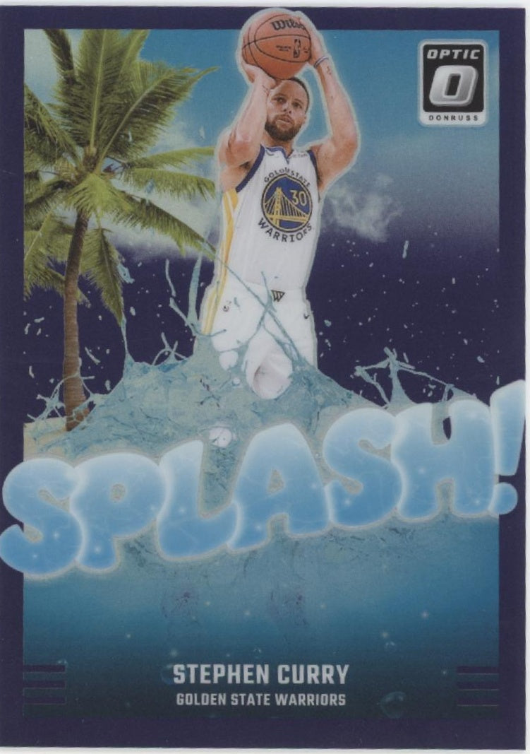 Stephen Curry 2024-25 Panini Donruss Optic Splash! Purple Prizm #2 #2